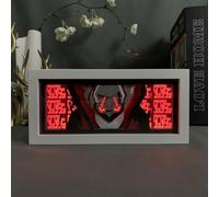 Xinchangda Okarun Lampada Light Box Anime Ayase Momo/Turbo Granny/Takakura Ken LED Night Light Light Scultura Lampada Notte Anime Figure Decorazioni Regali