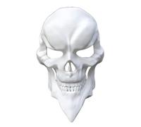 Xinchangda Ooal Gown Maschera Cosplay Anime Bianco Stampa 3D Scheletro Maschera Ooal Abito Cosplay Accessori Halloween Natale Festa in maschera Puntelli
