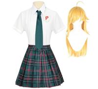 Xinchangda Panty Costume Cosplay Halloween Festa di Natale Uniformi Set Completo Panty Anime Cosplay Outfit Costume Università Uniforme Set Completo