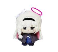 Xinchangda Plana-can - Cuscino con ciondolo a forma di personaggio seduto dell'anime, 12 cm, simpatico piana-can con figura farcita, portachiavi, zaino, decorazione per la casa, regali