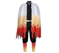 Xinchangda Rengoku Kyoujurou Costume Cosplay Halloween Festa di Natale Uniformi Full Set Rengoku Kyoujurou Anime Cosplay Outfit Costume