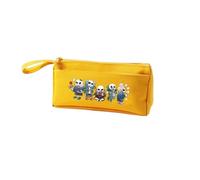 Xinchangda Sans/Flowey/Asriel Dreemurr Astuccio per matite Frisk/Papyrus/Undyne Anime Astuccio per cancelleria Astuccio Porta Articoli scolastici portatili, Giallo 01, 21*4.7*9.5cm, Astuccio