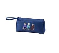 Xinchangda Sans/Flowey/Asriel Dreemurr Astuccio per matite Frisk/Papyrus/Undyne Anime Astuccio per cancelleria Astuccio Porta Articoli scolastici portatili, Blu 03., 21*4.7*9.5cm, Astuccio