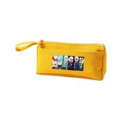 Xinchangda Sans/Flowey/Asriel Dreemurr Astuccio per matite Frisk/Papyrus/Undyne Anime Astuccio per cancelleria Astuccio Porta Articoli scolastici portatili, Giallo 05, 21*4.7*9.5cm, Astuccio