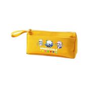 Xinchangda Sans/Flowey/Asriel Dreemurr Astuccio per matite Frisk/Papyrus/Undyne Anime Astuccio per cancelleria Astuccio Porta Articoli scolastici portatili, Giallo 02, 21*4.7*9.5cm, Astuccio