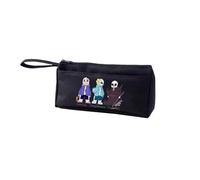 Xinchangda Sans/Flowey/Asriel Dreemurr Astuccio per matite Frisk/Papyrus/Undyne Anime Astuccio per cancelleria Astuccio Porta Articoli scolastici portatili, Nero 03., 21*4.7*9.5cm, Astuccio