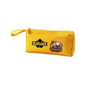 Xinchangda Seishiro Nagi Astuccio Isagi Yoichi/Chigiri Hyoma Anime Astuccio Bachira Meguru Cancelleria Borsa Holder Box Portatile Scuola Forniture, Gelb 05, 21*4.7 *9.5cm, Astuccio