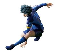 Xinchangda Seishiro Nagi Figure Rin Itoshi Anime Figure Statue Calcio uniforme stile PVC Materiale Anime Azione Figurine Decorazione Collezionismo