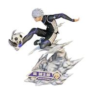 Xinchangda Seishiro Nagi Figures 21 cm Anime BLUE LOCK Action Figure Kicking Position Statue Collection Desktop Decoration Regali di compleanno per i fan