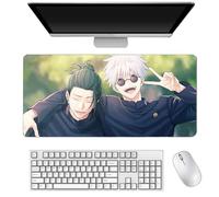 Xinchangda Tappetino per mouse con Gojo Satoru Geto Suguru/Fushiguro Toji Anime Cartoon Tappetino per mouse in gomma antiscivolo per PC desktop laptop ufficio 40 x 90 cm