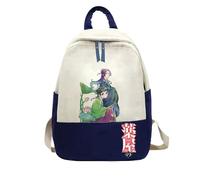 Xinchangda The Apothecary Diaries Zaino Scolastico per Studenti Borsa Patchwork Zaino Anime Maomao Zaino Scolastico per Bambini e Ragazzi, Tipo 6., 33 x 10 x 45 cm