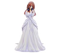 Xinchangda The Quintessential Quintuplets Action Figure Anime Nakano Miku Figura Abiti da sposa Giocattolo Modello Figure per Ufficio Casa Decorazione Regali per Bambini
