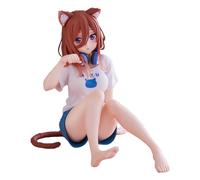 Xinchangda The Quintessential Quintuplets Figure, Anime Nakano Miku/Nakano Nino Figure Statue PVC Anime Action Figurine Ornamenti 13 CM