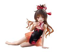Xinchangda Yuuki Mikan Figura Anime Yuuki Mikan Action Figure Cheongsam Style PVC Modello Cartoon Anime Girl Statue Modello da collezione Decorazione desktop