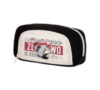 Xinchangda Zero Two Astuccio Anime Ichigo/02 Scatola di Matita Grande Capacità Anime Penna Sacchetto di Cancelleria Borsa Forniture per la Scuola, Nero 4, 20*5*10CM, Astuccio