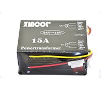 XINCOL compatto e ad alta efficienza 24V DC a 12V 15A 180W Volt Reducer step-down Buck Converter con Full trasformatore protezioni in memoria Linea