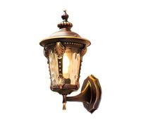 XINCXIN Lampione da giardino, ornamenti da giardino, lampada da parete for esterni, lampada da parete for corridoio di villa retrò, adatta for corridoio esterno del patio con porta del balcone(37cm)