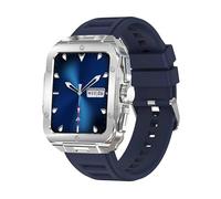 XINDADA 1.85" HD Screen Smart Watch Men Women BT Call Smartwatch Waterproof Health heartrate Monitor Fitness Tracker AI Voice Assistant (SVBLS)