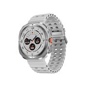 XINDADA 2024 DT Watch Ultra 7 Smart Watch USB Data Transfer 4GB 3D Vision TWS Men Smartwatch Women Bluetooth Call Wireless Charging (Silver)