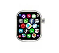 XINDADA CD20 Smart Watch 2.29" AMOLED Display 5G Android 10.0 GPS With 180° Rotary Camera SIM & WiFi Calling Smartwatch (8GB 256GB,Argento)