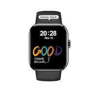XINDADA H16 Mini+ 42mm Smart Watch AMOLED Women Sport Watches Series10 Always-on Display 1GB ROM Local Music Album Stocks Smartwatch New (Glossy Black)