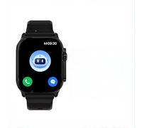 XINDADA Original HK11 ULTRA3 Smart Watch Support TWS Earphone Connect Network Share Connection AI Robots Receive Call AMOLED Smartwatch (Black)