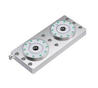 XINDIAN Tre assi quattro assi ad alta precisione Pneumatica Zero Point Sostituzione rapida Apparecchio di ricambio CNC Elaborazione parti lotti Piastra ponte mandrino, personalizzabile (K40-LD-A)