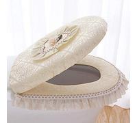 XINDUO Copriwater Cuscino Warm Toilet,Sedile del Water Peluche per la casa Invernale-B-3,Spessa e Morbida Copriwater in Tessuto