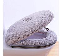XINDUO Morbido Cuscino per Sedile WC,Sedile del Water Peluche per la casa invernale-B-11,Morbido Tappetino Pad Super Caldo Coprisedile per WC