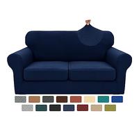 XINEAGE 3 pezzi Loveseat Cover Blu Navy