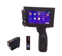 XINFULI Stampante portatile Stampante portatile portatile for etichette digitali con codice batch QR da 25,4 mm, stampante termica intelligente a getto d'inchiostro Asciugatura rapida e impermeabile