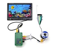 XINFULI Telecamera Subacquea per la Pesca, HD 1080P. Registrazione di Fish Finder Camera da Pesca Subacquea 15pcs Bianco Le. DS + 15 PZ. IR Le. DS. HD Telecamera da Pesca con Scheda 16G(F9AD-2L-15M)