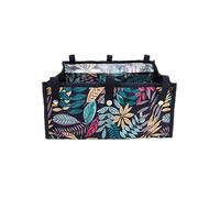 XINFULLWOL Borsa portaoggetti per deambulatori sotto il sedile, deambulatori e accessori per deambulatori pieghevoli, borse per anziani, cestino medico di ricambio per deambulatori (fiore grande)