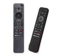 XINFUTE Nuovo RMF-TX910U adatto per Sony Retroilluminazione Voice LCD TV Telecomando con Custodia in Silicone