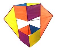 XINGBEI Aquilone a Forma di cubo colorato Adatto per Volare Comodamente per Bambini e Principianti. Regali Stereo sorprendenti per Bambini Aquilone a Forma di cubo