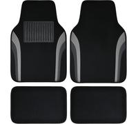 XINGCI 4 Pezzi Tappetini Auto per Lancia Ypsilon 2015-2025, Tappetino Impermeabile e Antiscivolo per Auto, Anteriori e Posteriori Tappeto, Accessori Auto Interno,Grey