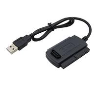 Xingdianfu Cavo convertitore da USB 2.0 a IDE SATA per dischi rigidi da 2,5 3,5 pollici, HDD, SSD IDE e SATA