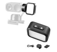 XinGeeek Mini luce magnetica a LED per Insta360 Link2, illuminazione portatile per webcam Insta360 Link2C/2PRO Action Camera Fotografia per selfie Stick Vlog registrazione video