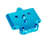 XinGeeek Supporto per braccio di sospensione anteriore in alluminio per Tamiya 1/10 Fighter NXGEN DT-04 RC piastra di montaggio (blu)