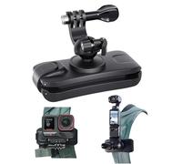 XinGeeek Supporto per zaino per Insta360 X2/X3/X4/GO 3/ACE/ACE Pro per DJI OSMO Action 3/Action 4/Pocket 3 Fotocamere Accessori Universali Zaino Strap Clip