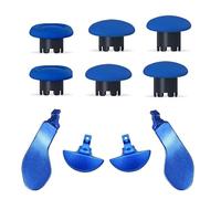 XinGeeek Tappi per levette e pagaie posteriori 10 in 1 per controller Dualsense Edge PS5, 6 levette di ricambio per levette posteriori per controller Dualsense Edge PS5 (blu)