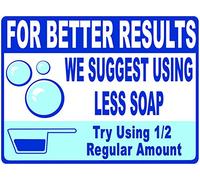 XingFox Cartello in metallo per risultati migliori, usa meno decalcomania per evitare l'inconveniente, per esterni e interni, 8x12 pollici