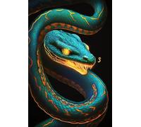 XingFox Letrero de hojalata de metal con diseño de serpiente malvada, estilo retro, para decoración de pared de club, dormitorio, bar, regalo para mujeres y hombres, 20 x 30 cm