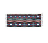 XingFox Sciarpa morbida antica Maya con design a righe folkloristico azteco in stile primitivo, scialle invernale caldo e leggero, sciarpa oversize stampata da uomo e da donna, 77x27 pollici