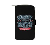 XingFox Scusate ragazzi, papà è il mio San Valentino Portafoglio da donna per uomo Portafoglio sottile pochette con porta carte