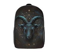 XingFox Zaino Demone Bafometto con spallacci regolabili, adatto per viaggi, picnic e attività all'aperto.