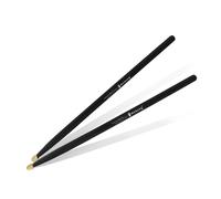 XINGLIDA 1 paio di bacchette per batteria in legno d'acero, 5A/7A, semplici accessori per percussione, regalo per bambini e adulti (5A-BK#)