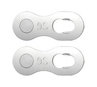 XINGLIDA 1 paio di connettori per collegamento a catena per biciclette, 6/7/8/9/10/11/12 velocità, clip rapida per catena della bici da strada mancante, pulsante mancante per bici da strada