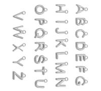 XINGLIDA Accessori per Artigianato in Acciaio Inossidabile per Lettere Circolari da A Z.