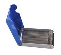 XINGLIDA Acciaio ponte Sella Grooves Levigatura File Kit Strumento di Riparazione Chitarra Dado Slotting File Seghe Rod Slot Limatura Set